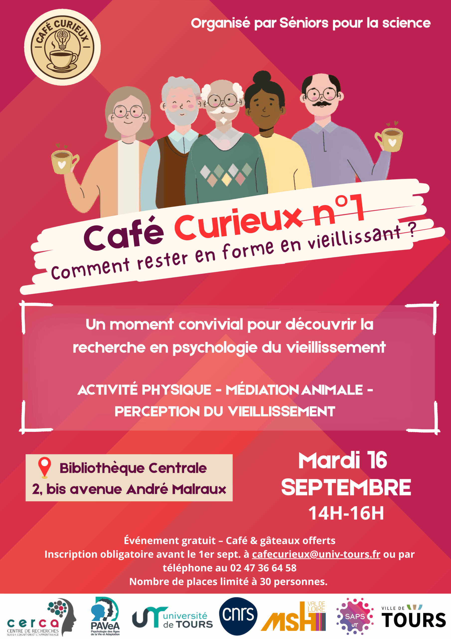 Café Curieux #1 : Comment rester en forme en vieillissant ?